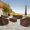 Classic Accessories Madrona Waterproof Bar Height Chair Cover 26 Inch, Dark Cocoa 56-315-016601-RT - alternate 8
